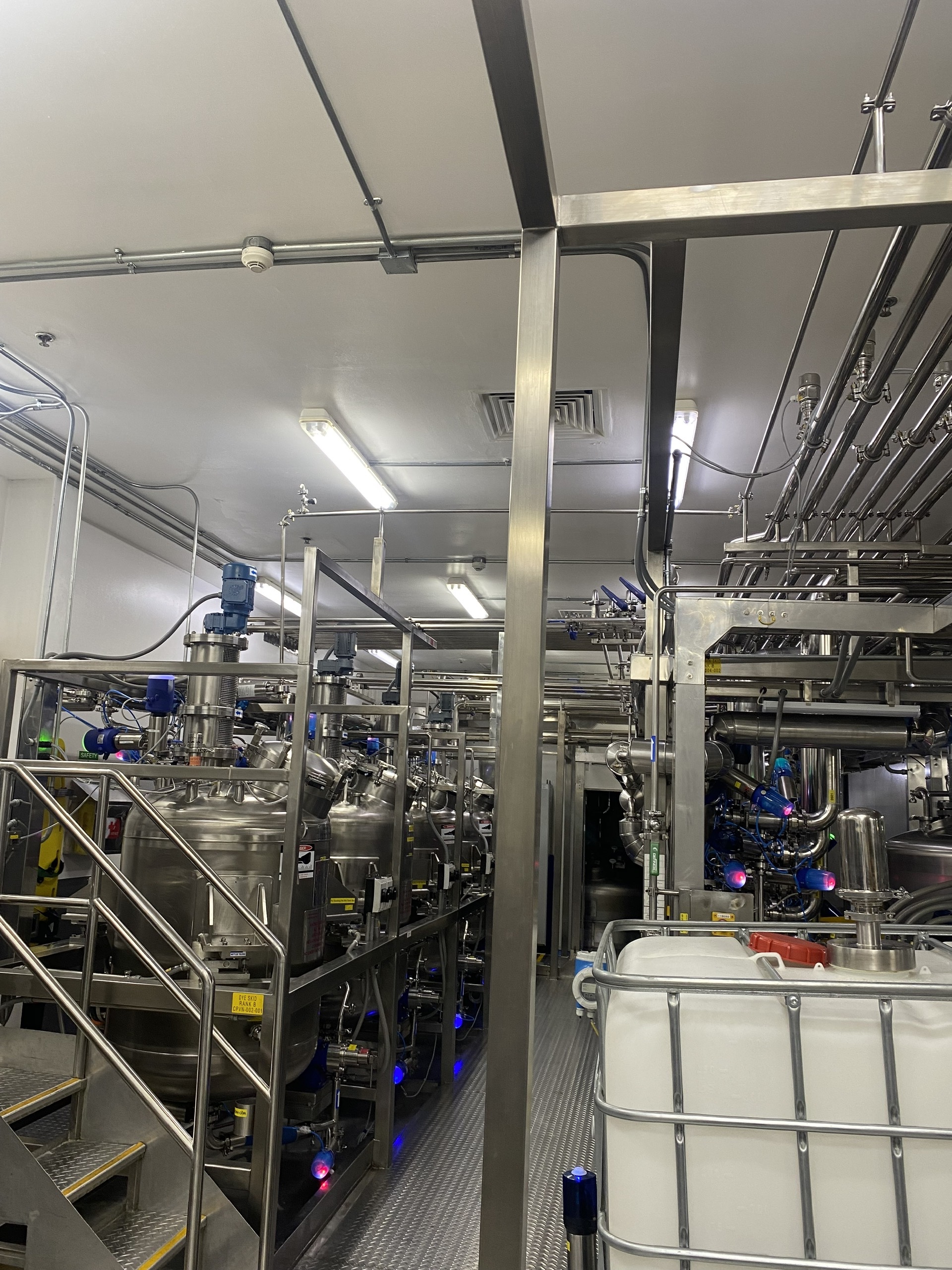 Thiết Kế, Gia Công Và Lắp đặt Hệ Thống Dye Skid