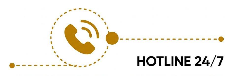 Hotline 24/7 Graphic
